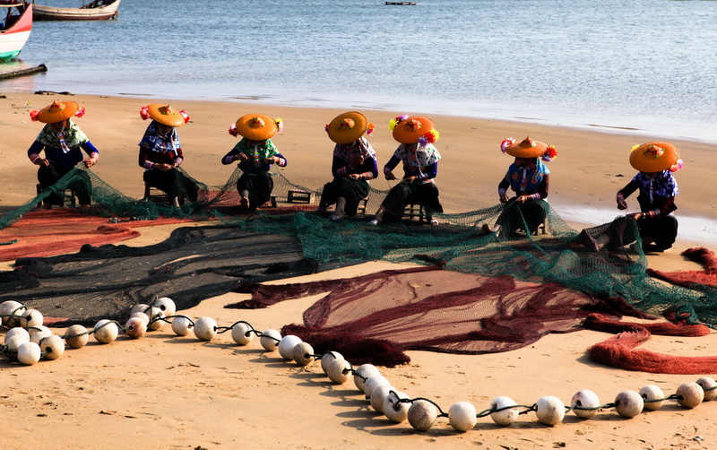  西埔的海——惠东的小渔村